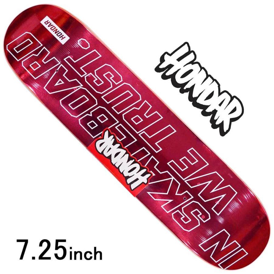 ホンダー 7 25 インチ スケボー デッキ スケートボード Hondar Skateboards We Trust スケボーデッキ キッズ 子供 人気ブランド おすすめ Hondar 134 スケートボード専門店カットバック 通販 Yahoo ショッピング