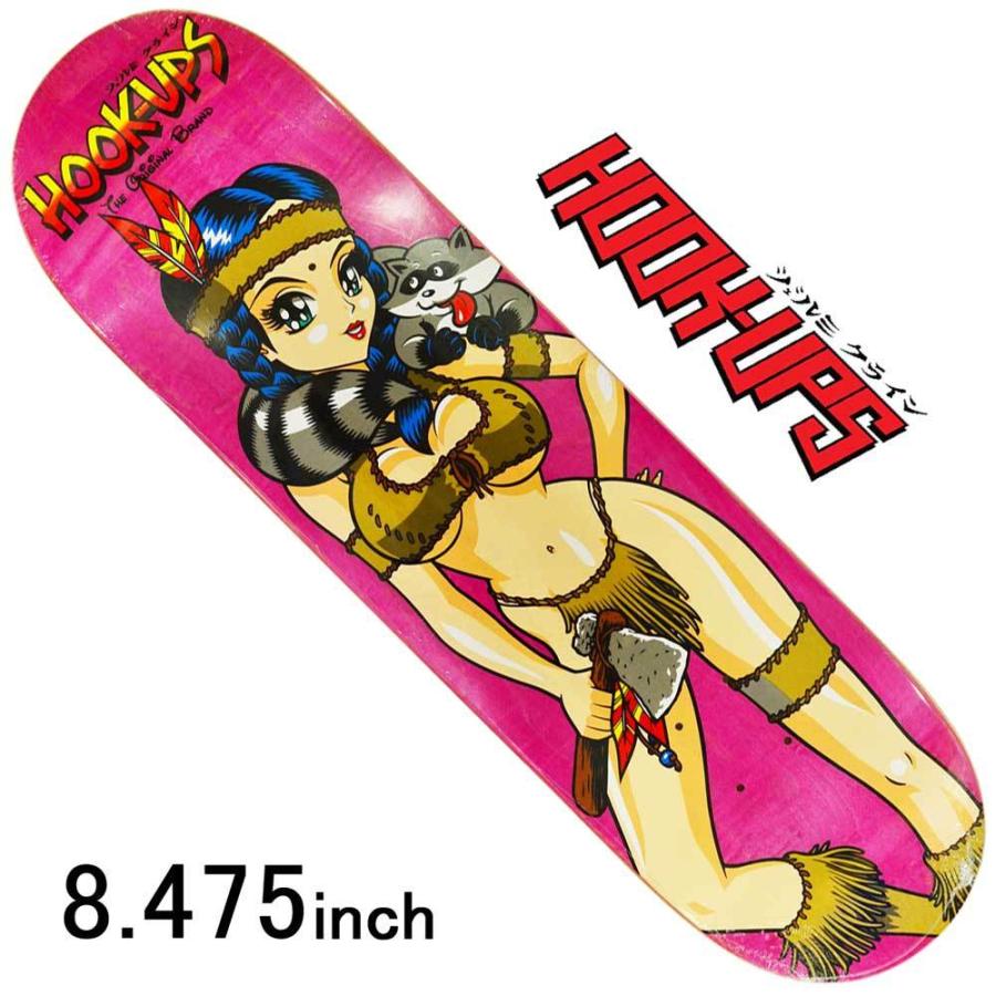 Hook Ups 8.475インチ スケボー デッキ フックアップス スケートボード