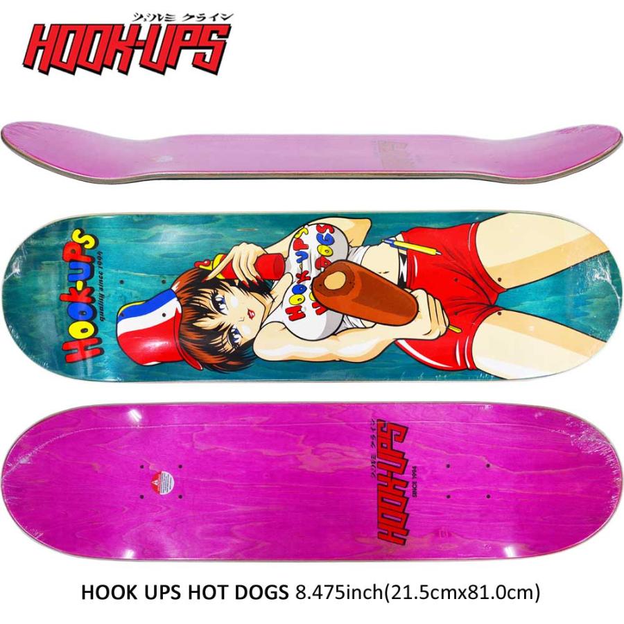 Hook Ups 8.475インチ スケボー デッキ フックアップス スケート Hook Ups 8.475インチ スケボー デッキ フックアップス スケート