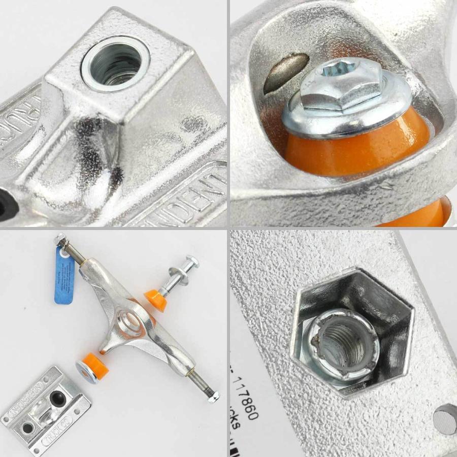 スケボー トラック ミッド 129 MID インディペンデント インディ シルバー Silver Independent Indy スケートボード スケボートラック パーツ 足回り 最新 | INDEPENDENT TRUCK COMPNY | 07