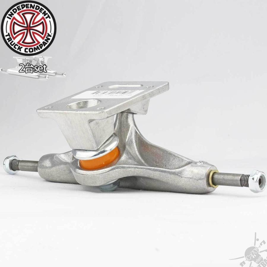 INDEPENDENT スケートボード トラック シルバー/ゴールド Amazon | Independent スケートボード トラック ミッド シルバー