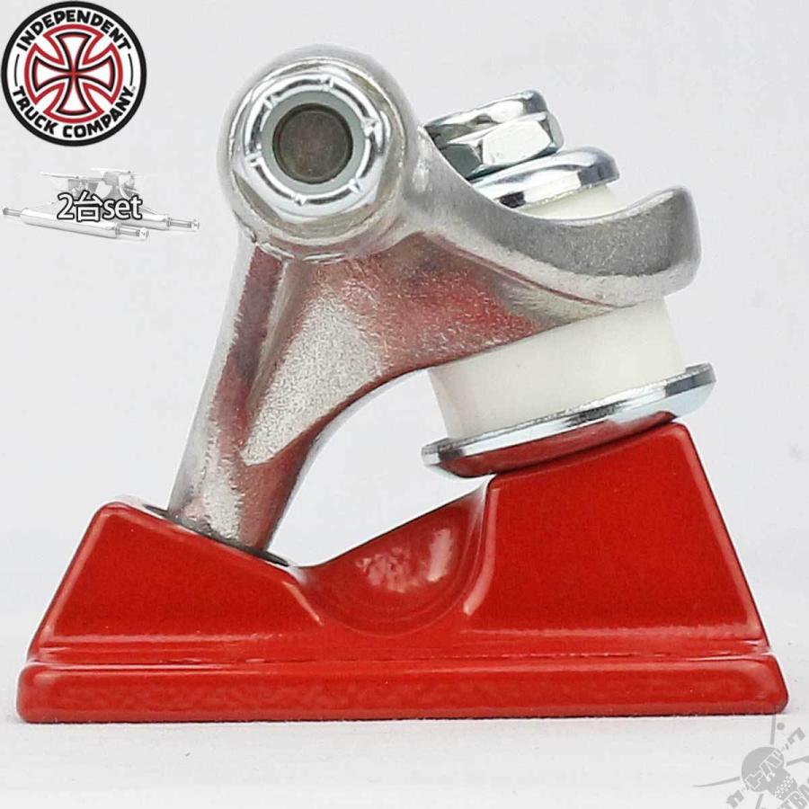 スケボートラック 144 ハイ インディペンデント インディ プロ ミルトン マルチネス シルバー/レッド Stage 11 Independent Trucks Indy スケートボード パーツ | INDEPENDENT TRUCK COMPNY | 05