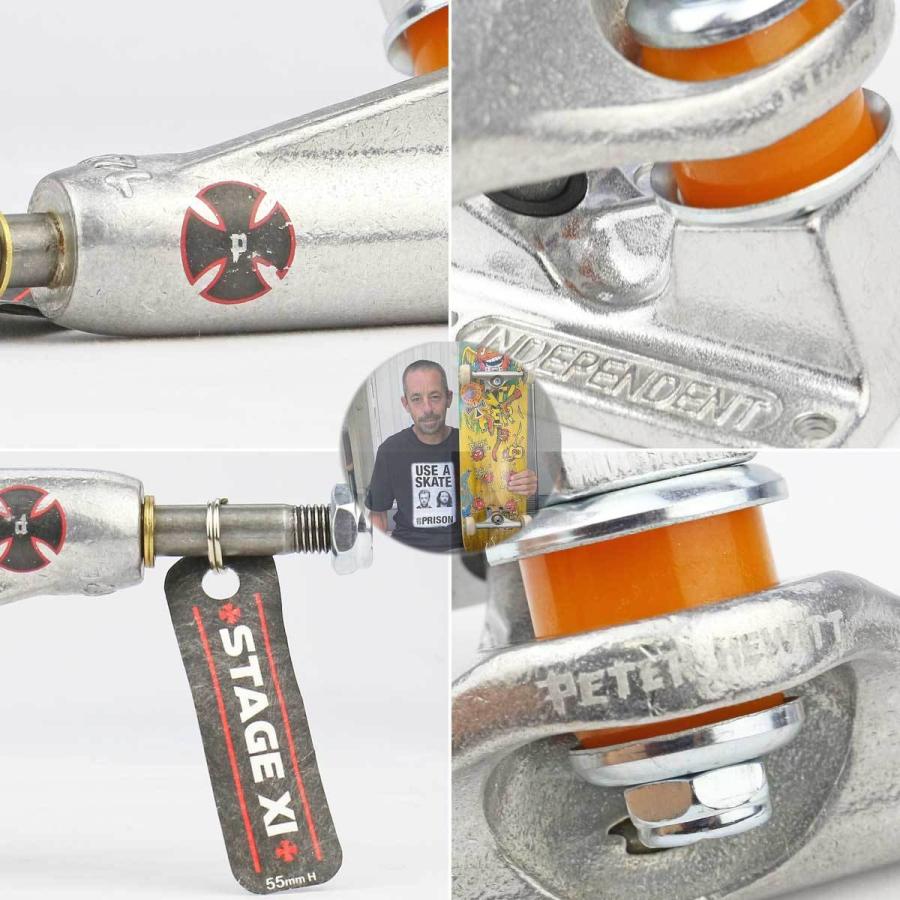 スケボートラック 139 ハイ インディペンデント インディ プロ ピーター ヒューイット シルバー Stage 11 Independent Trucks Indy スケートボード パーツ | INDEPENDENT TRUCK COMPNY | 06