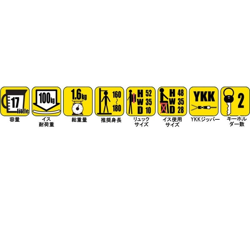 イスパック ispack HQ ハイクオリティ グレー 座れる リュック 送料無料 バック イス | LOGOS | 06