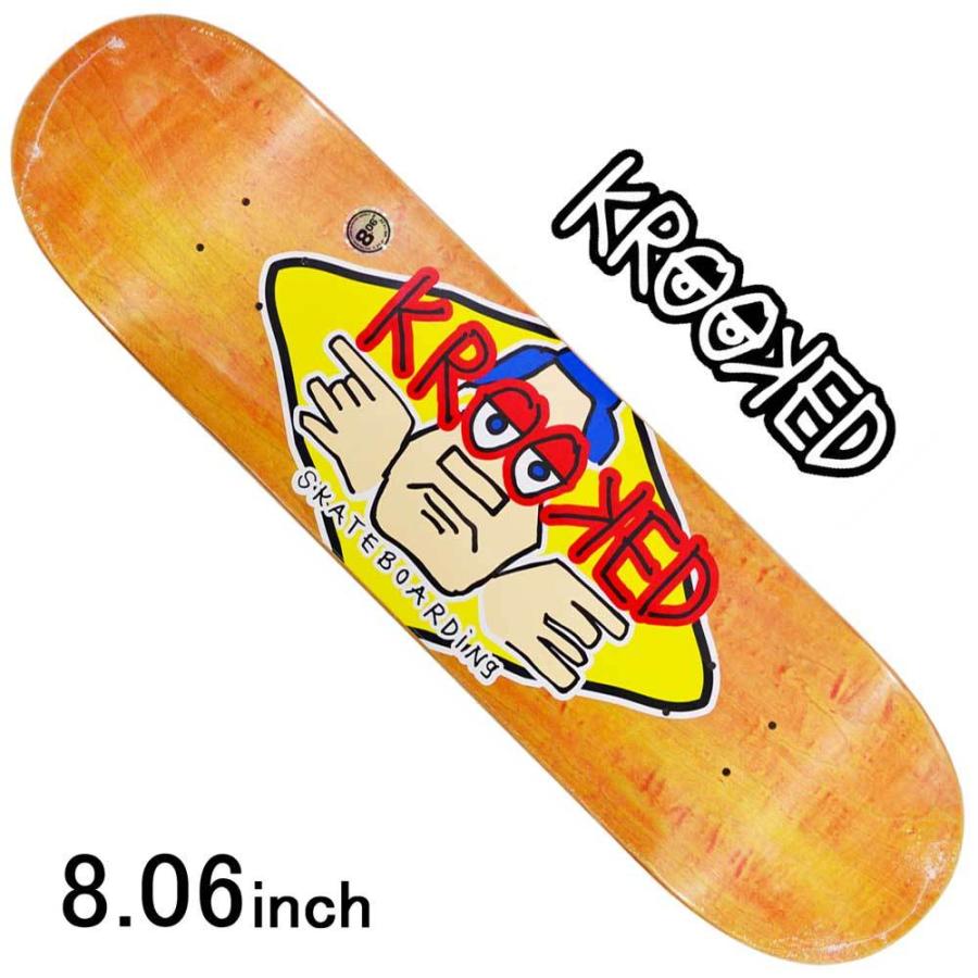 Krooked スケボー デッキ 8 06 インチ クルキッド スケートボード ゴンズ Arke Type Org マーク ゴンザレス ゴンズ 初心者 人気 ブランド Kroo 101 スケートボード専門店カットバック 通販 Yahoo ショッピング