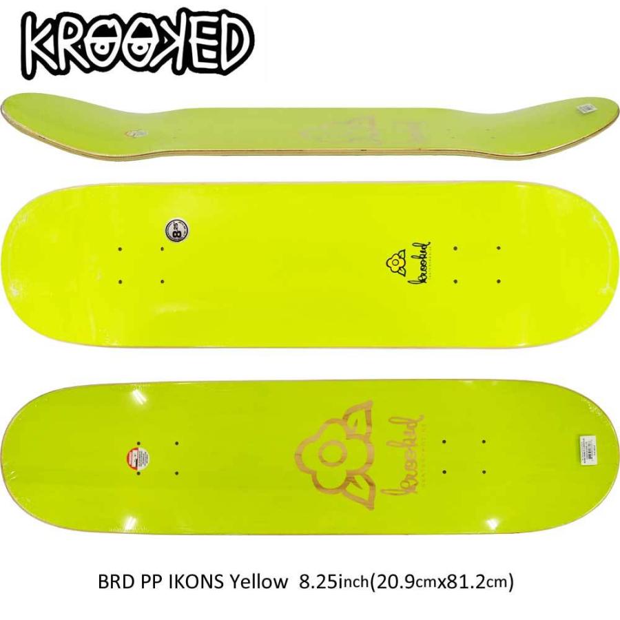Krooked スケボー デッキ 8 25 インチ クルキッド スケートボード アイコン Ikons マーク ゴンザレス ゴンズ 初心者 人気 ブランド Kroo 113 スケートボード専門店カットバック 通販 Yahoo ショッピング