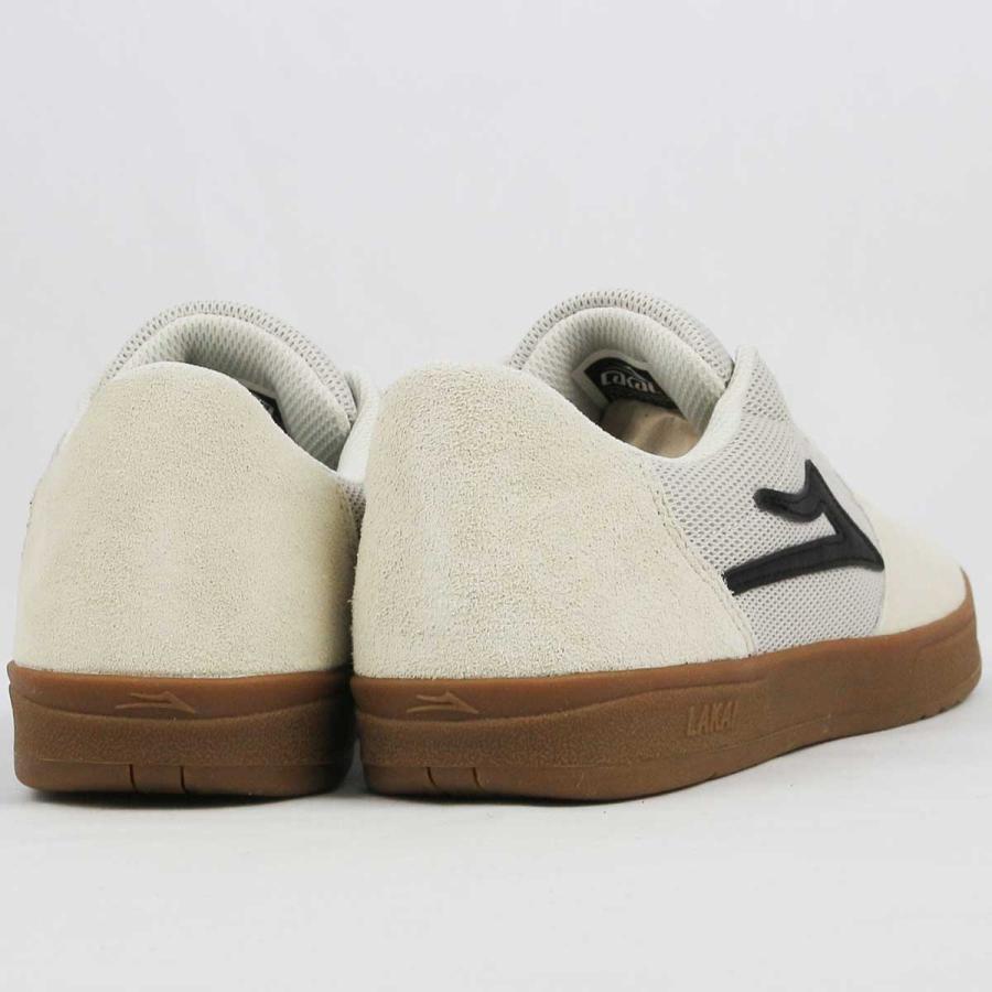 LAKAI（ラカイ） 25.5-27cm ブライトン ホワイトガムスエード Lakai