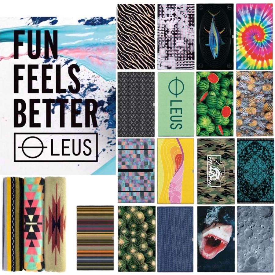 LEUS（レウス） LEUS BEACH TOWEL ビーチタオル サーフィン ボディー