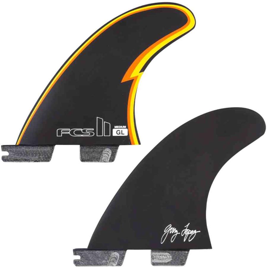FCS2 サーフィン フィン ジェリーロペス トライ スラスターシェイパー リアクター FCS 2 Gerry Lopez TRI Fin Shaper Reactor GL PC 3枚 | FCS | 01