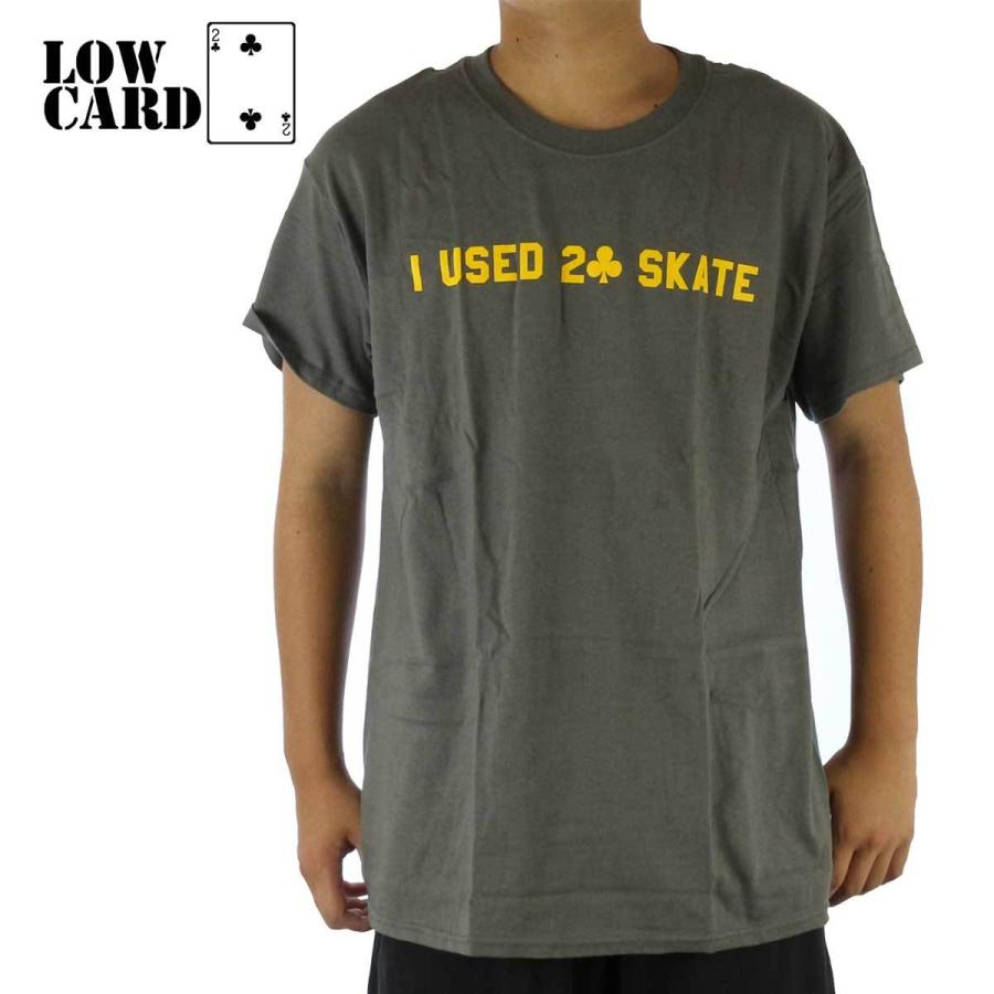 Lowcard ローカード 半袖 Tシャツ I used 2 skate Tee  スケート メンズ トップス | LOWCARD