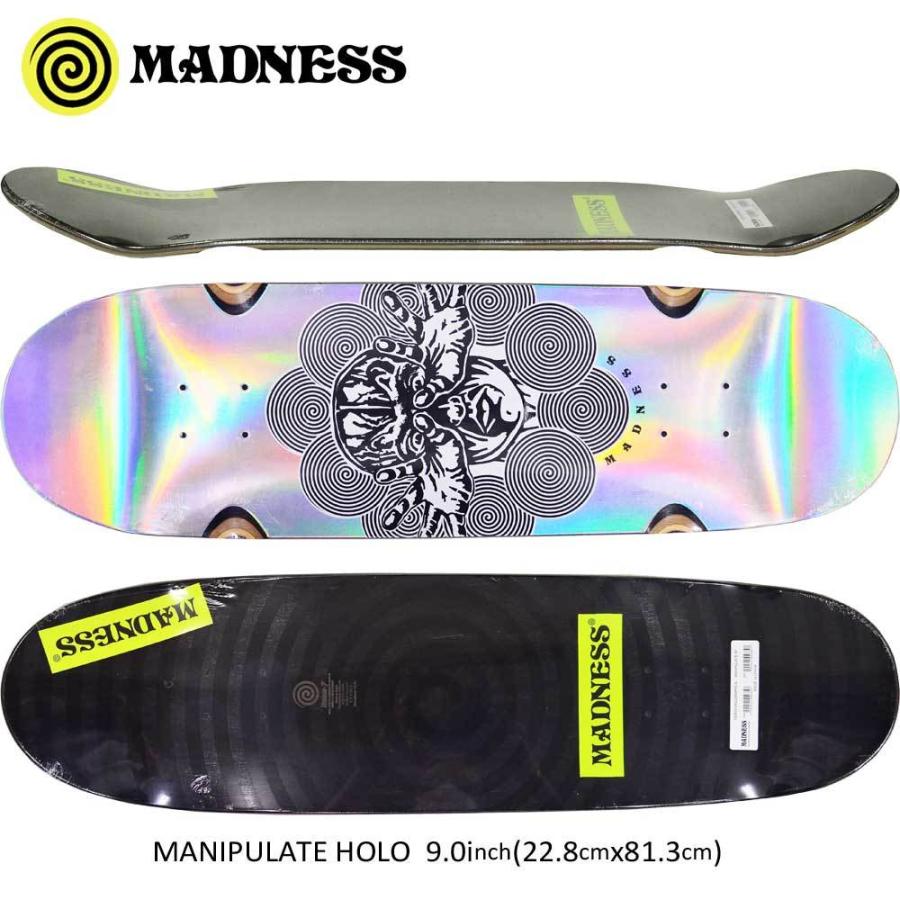 マッドネス 9.0 インチ スケボー デッキ Madness Skateboards