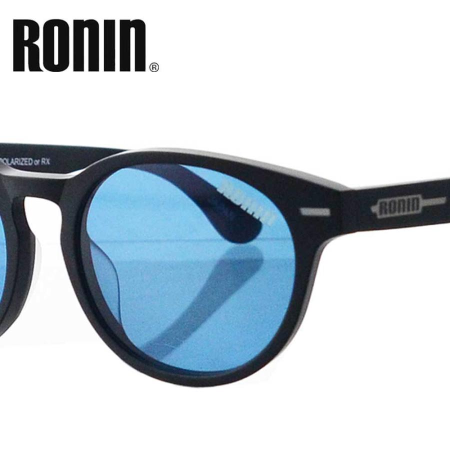 ロニン サングラス メロウ Ronin Eyewear MELLOW Blue Polarized Lens Matte Black Flame UVカット 偏光レンズ 人気 かっこいい ブランド | ブランド登録なし | 01