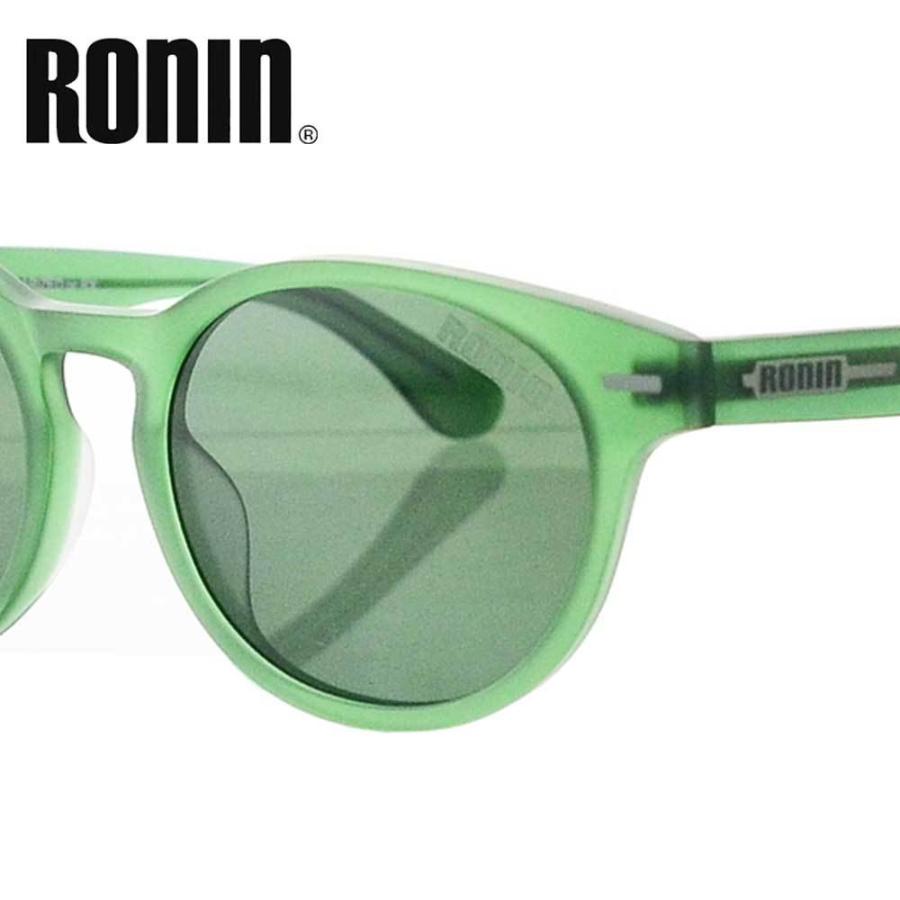 ロニン サングラス メロウ Ronin Eyewear MELLOW Green Polarized Lens Matte Clear Green Flame UVカット 偏光レンズ 人気 ブランド クリア | ブランド登録なし | 01