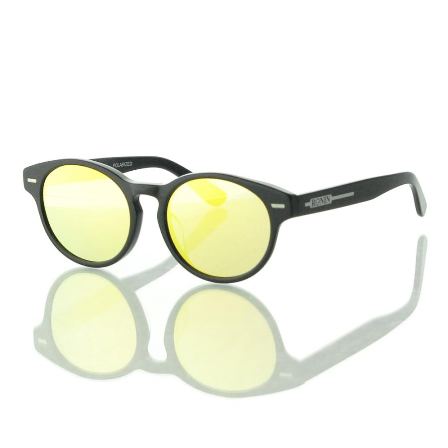 ロニン サングラス メロウ Ronin Eyewear MELLOW Yelow Mirror Polarized Lens Shine Black Flame UVカット 偏光レンズ 人気 かっこいい ブランド | ブランド登録なし | 02