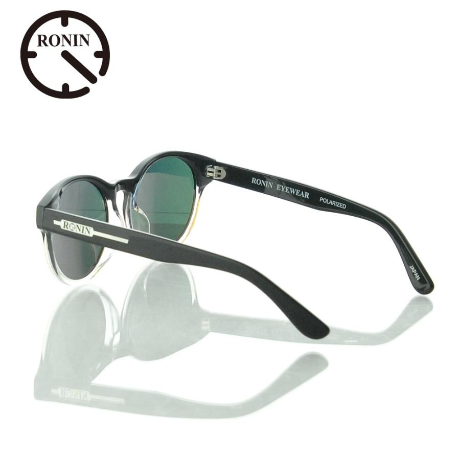ロニン サングラス メロウ Ronin Eyewear MELLOW Red Mirror Polarized Lens ClearBlack Two tone Flame UVカット 偏光レンズ 人気 かっこいい ブランド | ブランド登録なし | 01