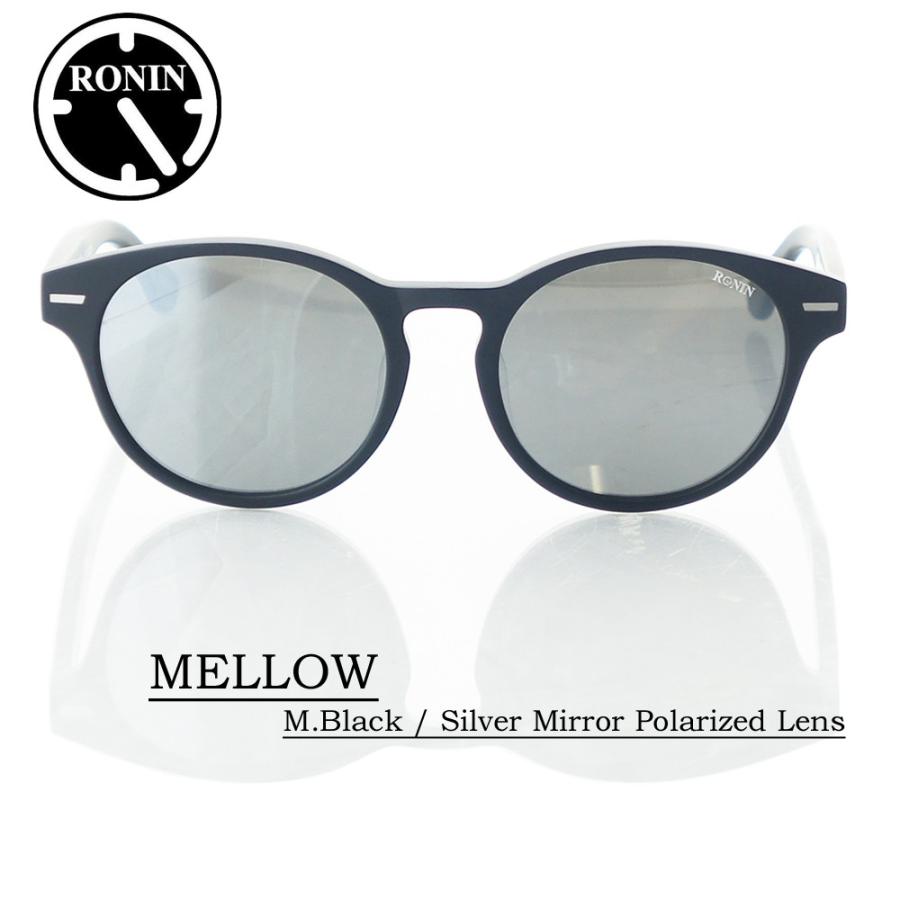 ロニン サングラス メロウ Ronin Eyewear MELLOW Silver Mirror Polarized Lens Matte Black Flame UVカット 偏光レンズ 人気 かっこいい ブランド | ブランド登録なし | 02