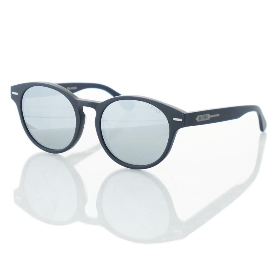 ロニン サングラス メロウ Ronin Eyewear MELLOW Silver Mirror Polarized Lens Matte Black Flame UVカット 偏光レンズ 人気 かっこいい ブランド | ブランド登録なし | 03