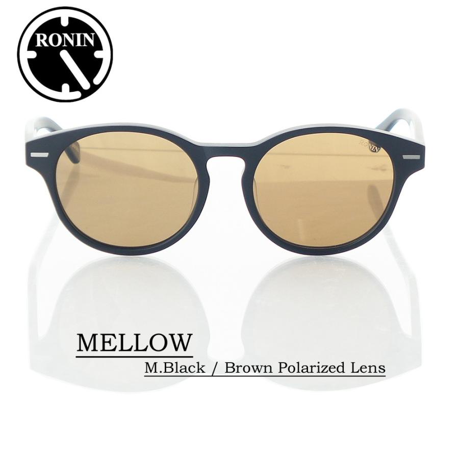 ロニン サングラス メロウ Ronin Eyewear MELLOW Brown Polarized Lens Matte Black Flame UVカット 偏光レンズ 人気 かっこいい ブランド | ブランド登録なし | 02