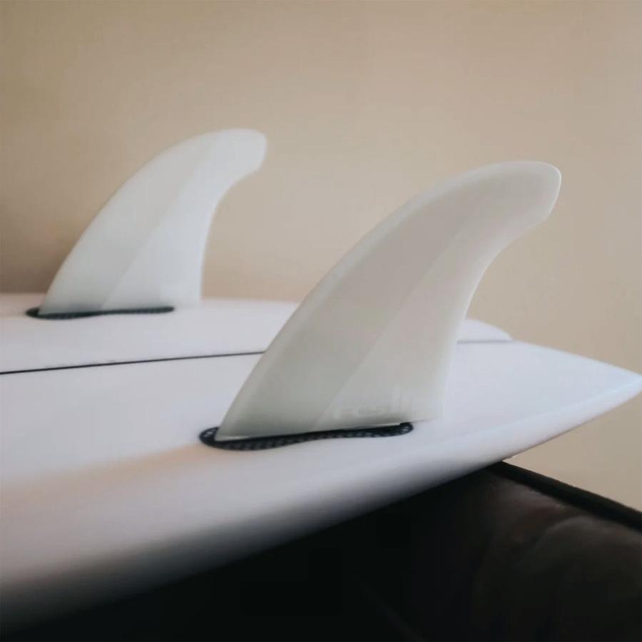Fin - FCS2 フィン 右側のみバラ売り ミックファニング ツインスタビ FCS2 MICK FANNING TWIN ミック・ファニング ツインスタビ BLACK