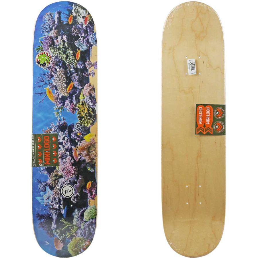 ミニロゴ 7.5 7.75 8.0インチ スケボー デッキ Mini Logo Skateboards Fish Tank Deck