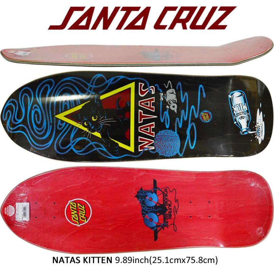 SANTA CRUZ ナタス 9.89インチ スケボー デッキ SMA Skateboard SANTA CRUZ ナタス 9.89インチ スケボー デッキ SMA Skateboard