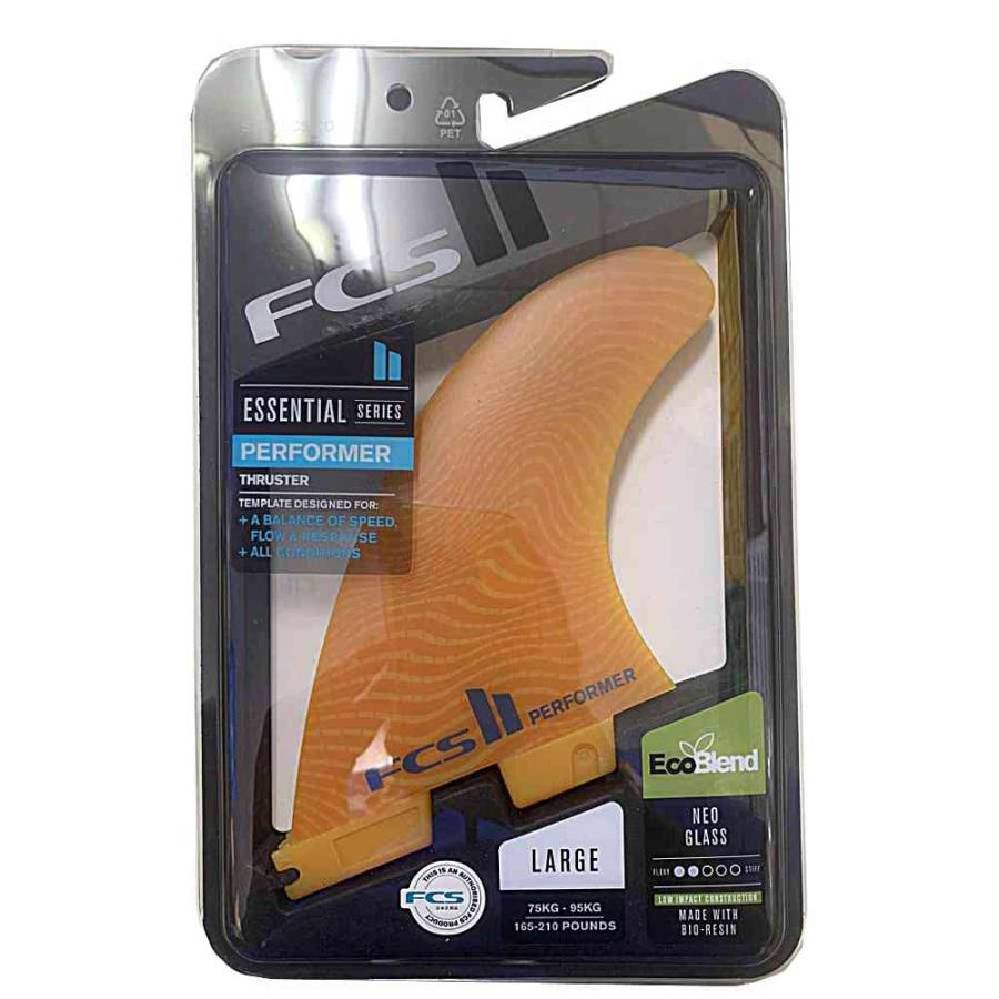 FCS2 FCS 2 エフシーエス 2 パフォーマー ネオ グラス 3フィン M FCS2 PERFORMER NEO GLASS TRI FIN Pacific Eco Blend FCS II