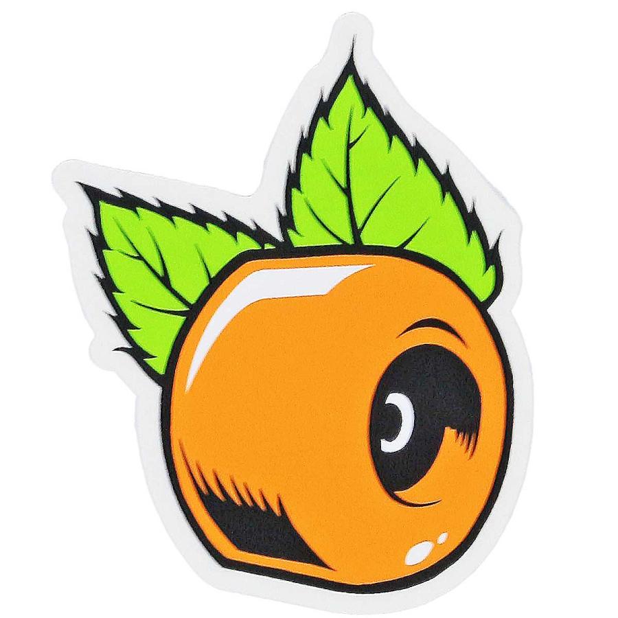 オージェイ スケボー ステッカー 8ｘ10cm OJ Wheels Orangel Sticker シール オレンジ スケートボード スケボーステッカー 人気 ブランド おすすめ | SANTA CRUZ | 01