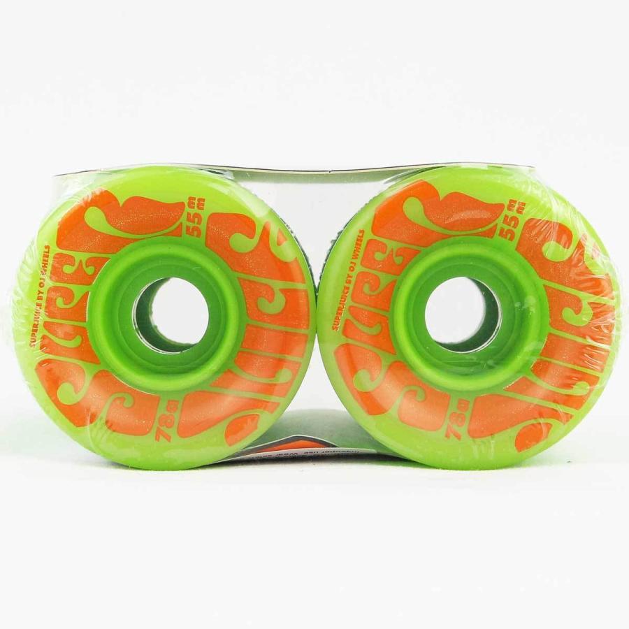OJ 55mm 78a スケボー ソフトウィール オージェイ ミニスーパージュース グリーン OJ Skateboard Mini Super Juice Green スケートボード タイヤ | SANTA CRUZ | 01