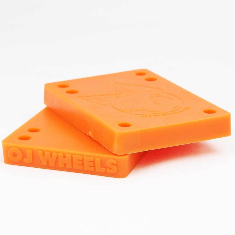 OJ 3/8 スケボー パーツ ライザーパッド オージェイ ジュースキューブ オレンジ OJ Skateboard Juice Cubes Risers Orange スケートボード | SANTA CRUZ | 03