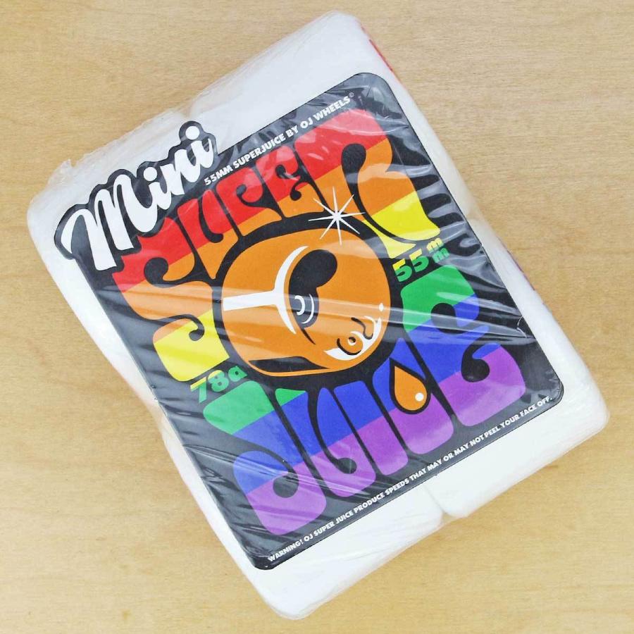 OJ 55mm 78a スケボー ソフトウィール オージェイ ミニスーパージュース レインボー OJ Skateboard Mini Super Juice Rainbow スケートボード タイヤ | SANTA CRUZ | 04