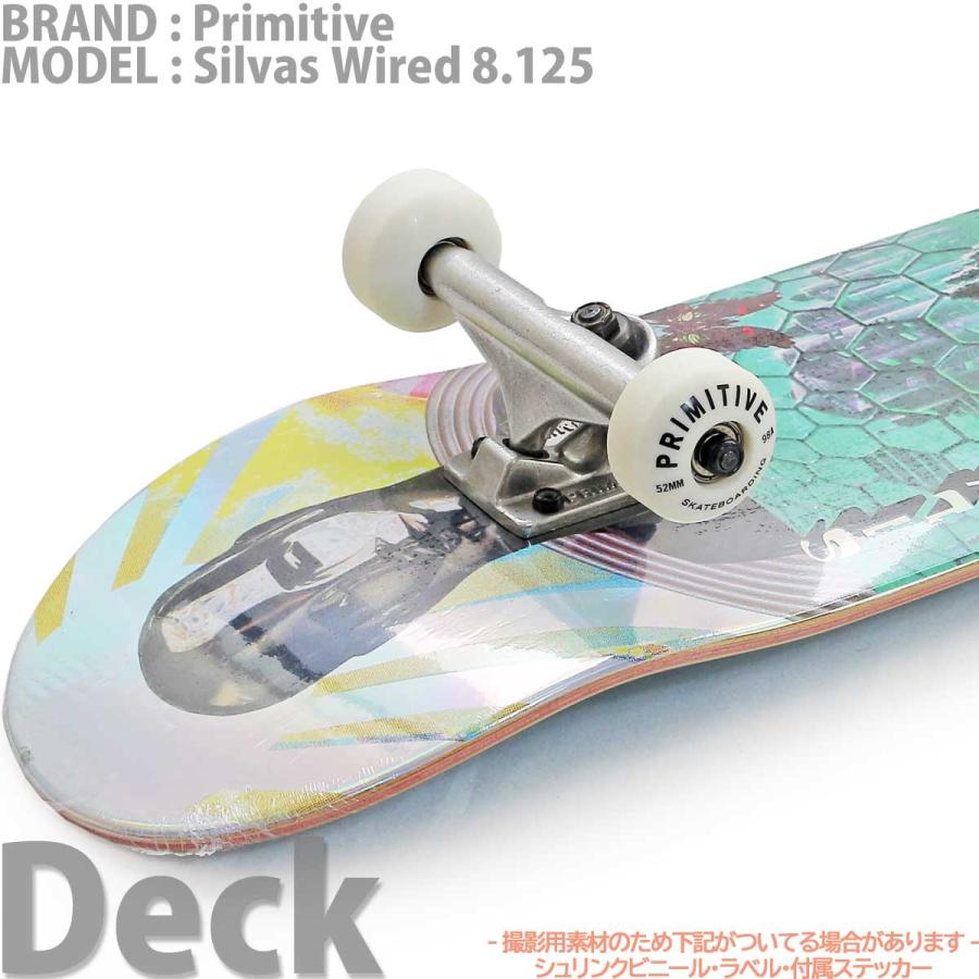 PRIMITIVE プリミティブ 8.125インチ スケボー コンプリート 完成品