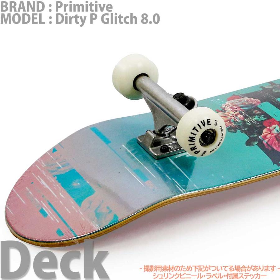 PRIMITIVE（プリミティブ） 8.0インチ スケボー デッキ Primitive
