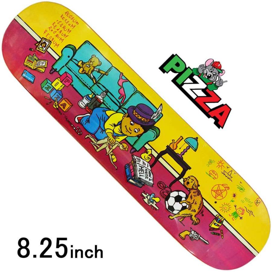 Pizza スケボー デッキ 8 25 インチ ピザ スケートボード Skateboard Daycare 初心者 かっこいい おすすめ ストリート Pizza 105 スケートボード専門店カットバック 通販 Yahoo ショッピング
