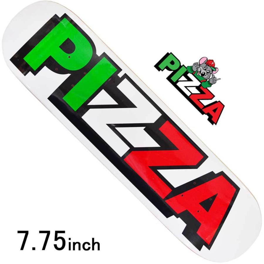 Pizza スケボー デッキ 7 75 インチ ピザ スケートボード Skateboard Tri Logo トリコロール 初心者 かっこいい おすすめ ストリート Pizza 110 スケートボード専門店カットバック 通販 Yahoo ショッピング