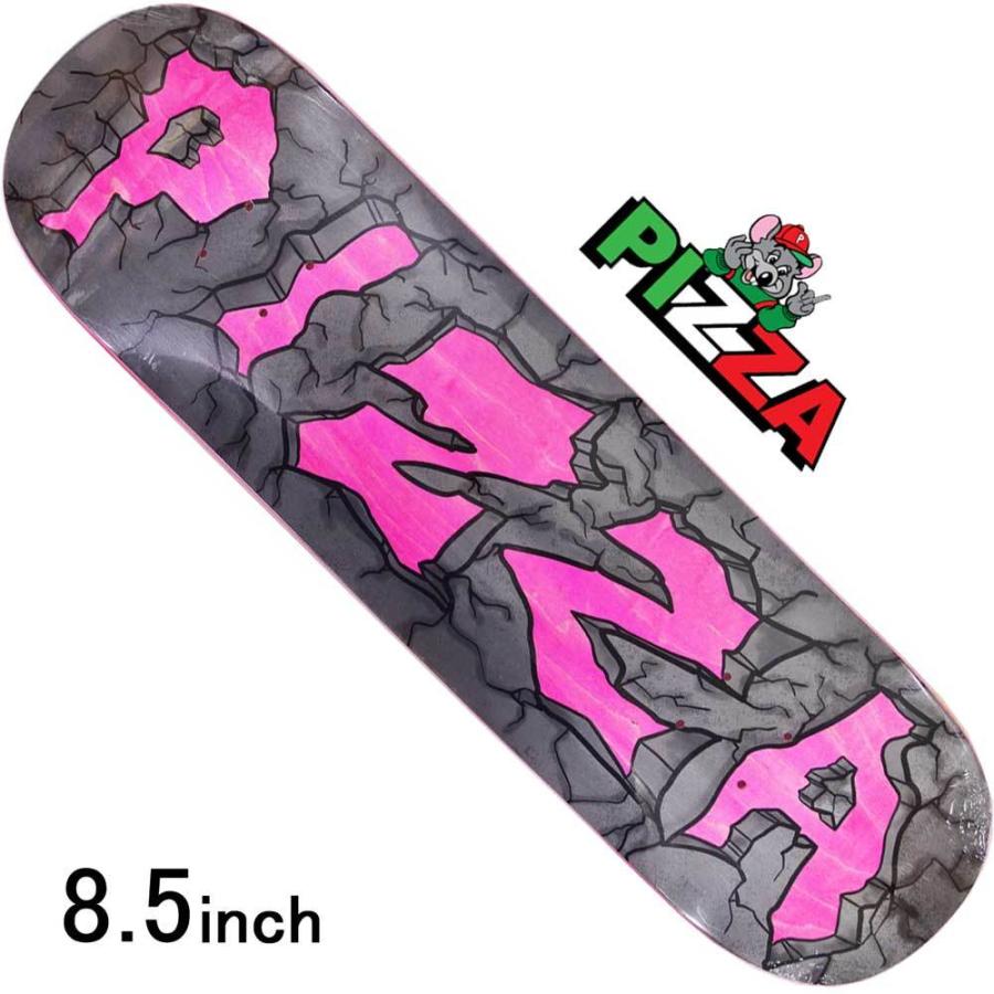 Pizza 8 5 インチ スケボー デッキ ピザ スケートボード ロック Skateboard Rock 人気 ブランド おしゃれ デザイン アーバンスポーツ Pizza 127 スケートボード専門店カットバック 通販 Yahoo ショッピング