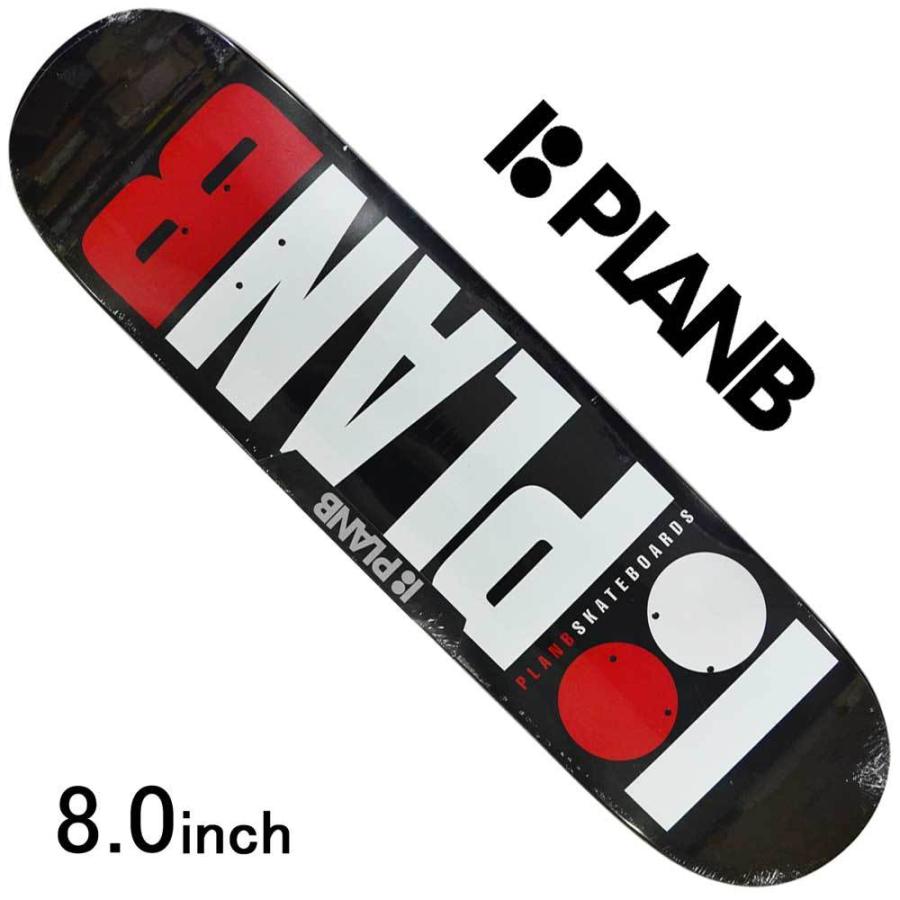 スケボーデッキ 8 0 インチ Plan B プランビー スケートボード Red チームモデル レッド 人気ブランド おすすめ デッキテープ付 Pla 132 スケートボード専門店カットバック 通販 Yahoo ショッピング