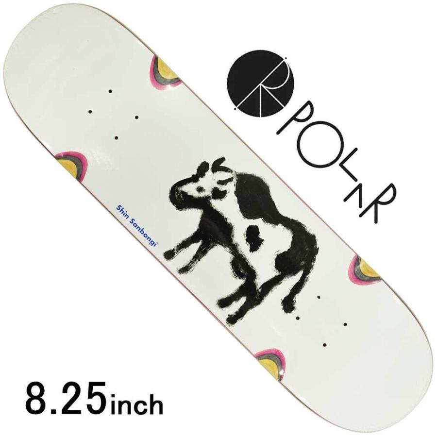 ポーラー 8.25インチ スケボー デッキ スケートボード Polar Skate Co Cow＆Devil Wheel Wells Shin  Sanbongi 板 おすすめ 人気 ブランド 女子 キッズ : polar-197 : カットバック スケートボード専門店 - 通販 -