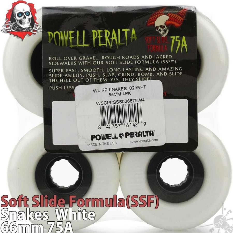 POWELL スケボー ソフトウィール 66mm 75A パウエル ペラルタ