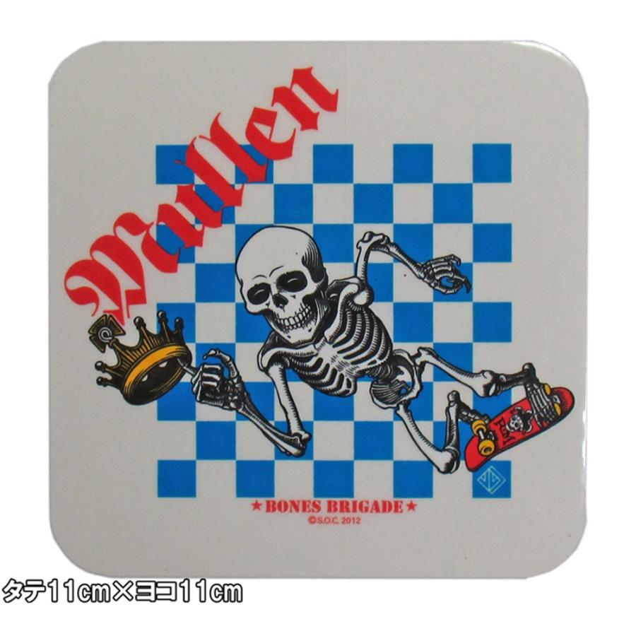 POWELL PERALTA ( パウエル ペラルタ ) Mullen Chess Sticker (1カラー)(タテ11cm×ヨコ11cm) ( スケートボード スケボー ステッカー ) | POWELL
