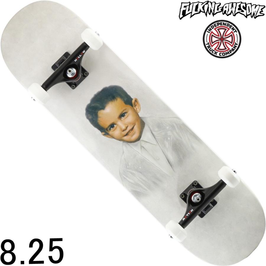スケートボード スケボー コンプリート 8 25インチ Fucking Awesome Dylan White Dipped Pro ファッキンオーサム インディトラック 初心者 完成品 おすすめ Precomp57 スケートボード専門店カットバック 通販 Yahoo ショッピング