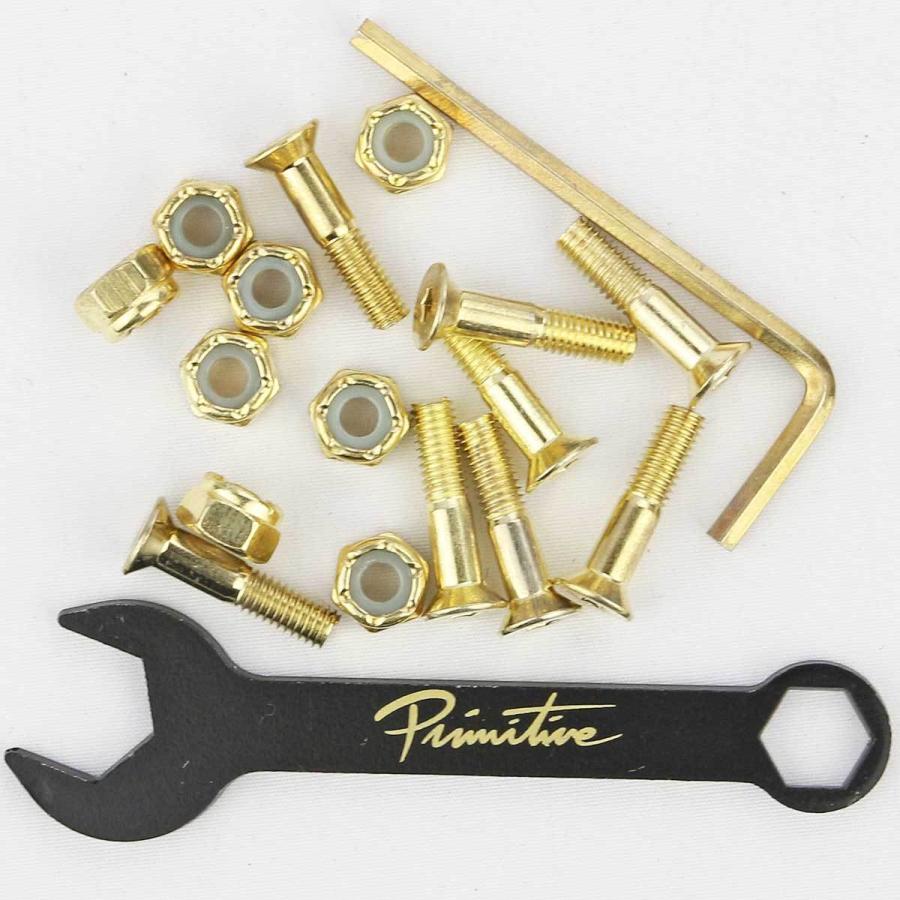 PRIMITIVE（プリミティブ） 7/8 スケボー パーツ 六角 ボルト ナット