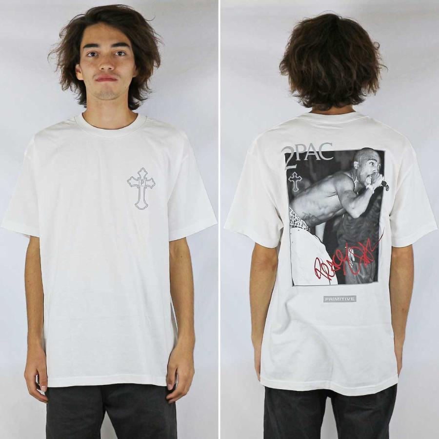 Primitive 2PAC Encore T Shirt プリミティブ ツーパック アンコール Tシャツ コラボ メンズ 半袖 服 S/S ショートスリーブ｜cutback2｜06