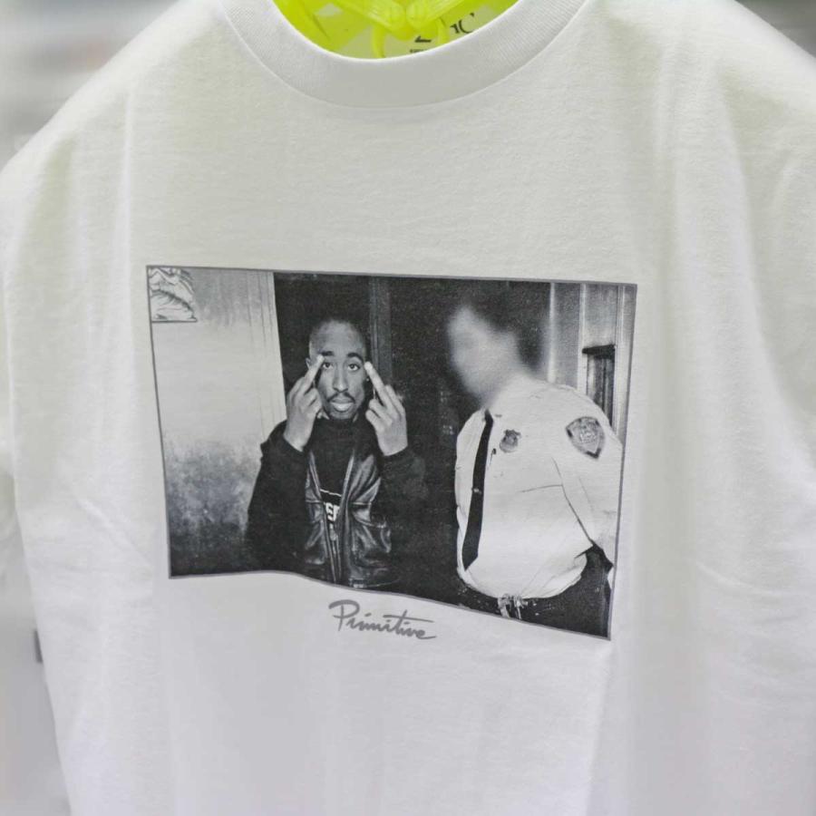 PRIMITIVE Primitive 2PAC Icon T Shirt White プリミティブ