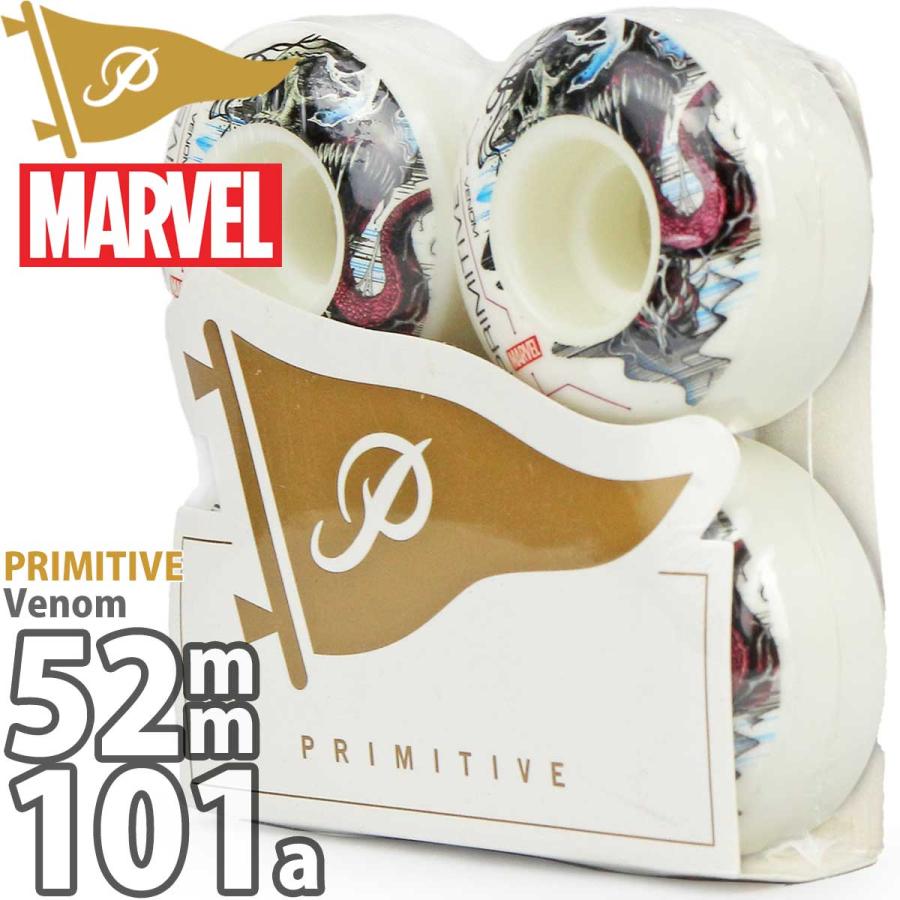 ヴェノムプリミティブ PRIMITIVE プリミティブ スケボー ウィール 52mm 101a Primitive