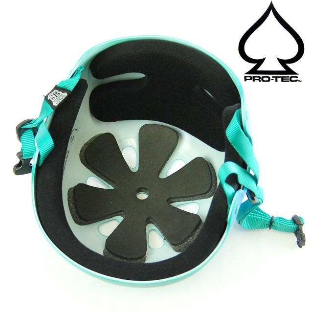 プロテック スケボー ヘルメット PRO TEC Bucky Helmet Teal/Blue Fade スケートボード スケボー BMX 自転車 プロテクター 人気 ブランド おすすめ | PROTEC（車、バイク） | 03
