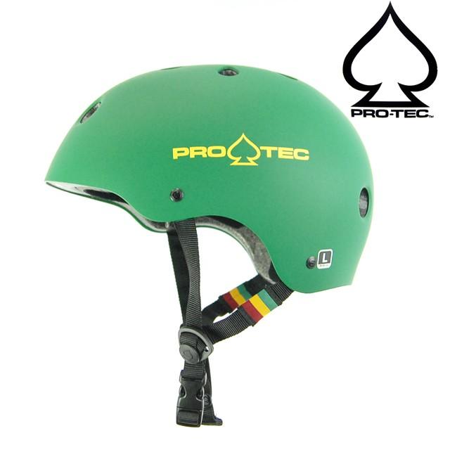 スケボー ヘルメット プロテック マルチスポーツ PRO TEC Multi Sport Classic Matte Rasta Green スケートボード BMX 自転車 プロテクター | PROTEC（車、バイク） | 02