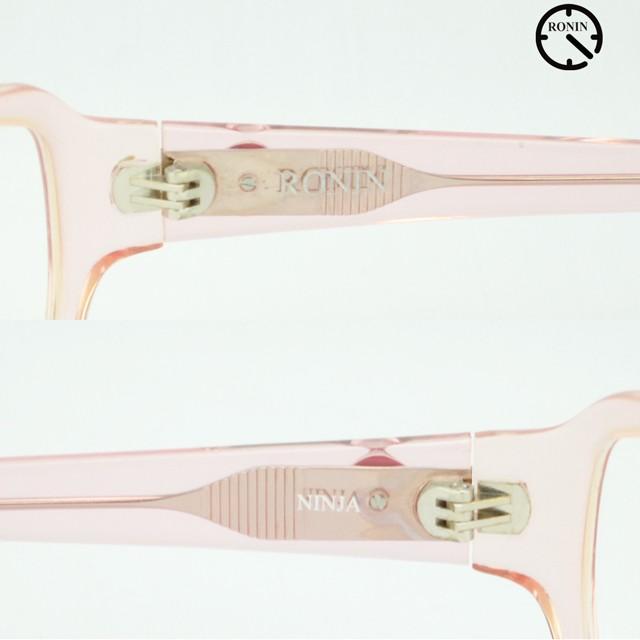 ロニン サングラス ファッション Ronin Eyewear NINJA Clear Rose Clear UVカット 人気 かっこいい ブランド | ブランド登録なし | 03