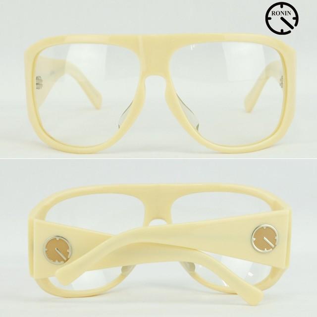 ロニン サングラス ファッション Ronin Eyewear OTW OFF THE WALL Cream Clear UVカット 人気 かっこいい ブランド | ブランド登録なし | 02
