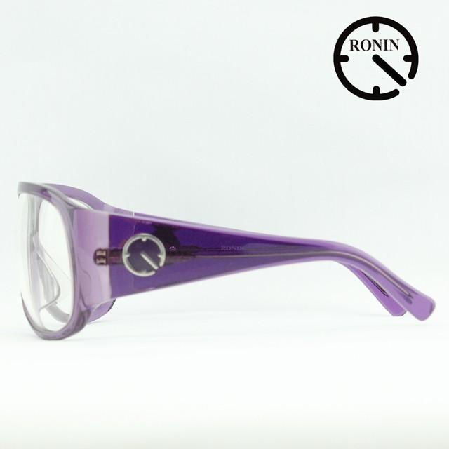 ロニン サングラス ファッション Ronin Eyewear OTW OFF THE WALL Clear Purple Clear UVカット 人気 かっこいい ブランド | ブランド登録なし | 01