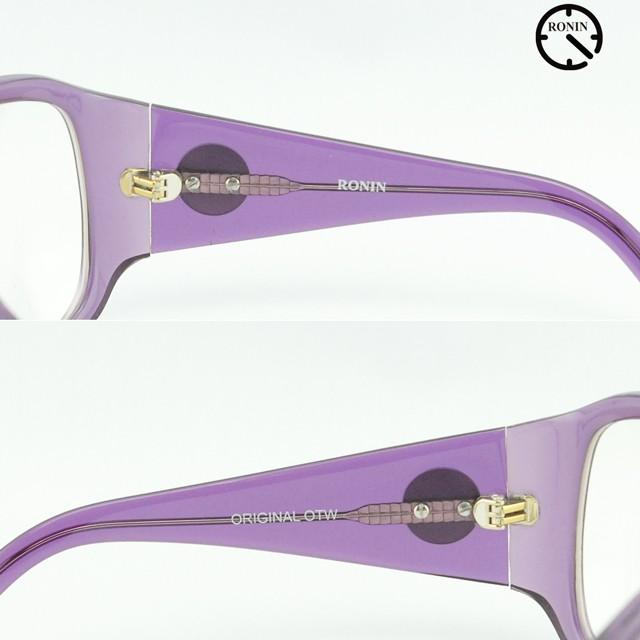 ロニン サングラス ファッション Ronin Eyewear OTW OFF THE WALL Clear Purple Clear UVカット 人気 かっこいい ブランド | ブランド登録なし | 03